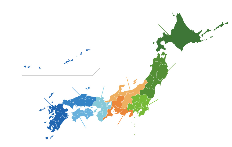 調べたい旅先のエリアをお選びください