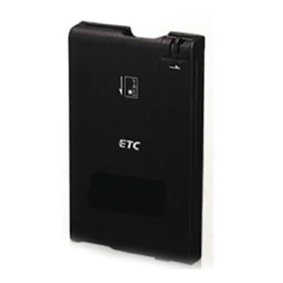 本体にETCのロゴのみが表示されたETC車載器の画像