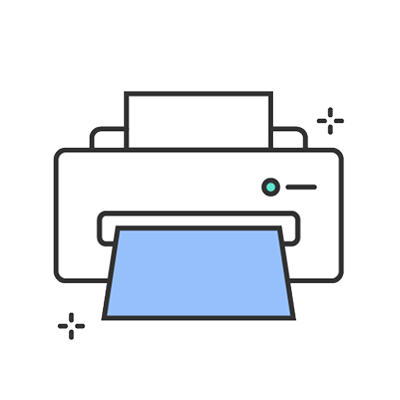 ETCの利用履歴を印刷することを表すイラスト